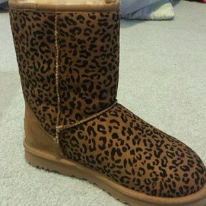 Leopard Print Uggs