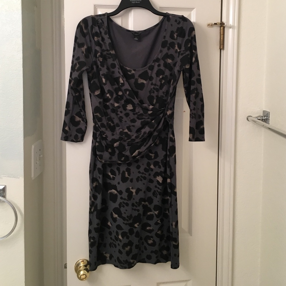 Ann Taylor Size Small, Animal Print Dress