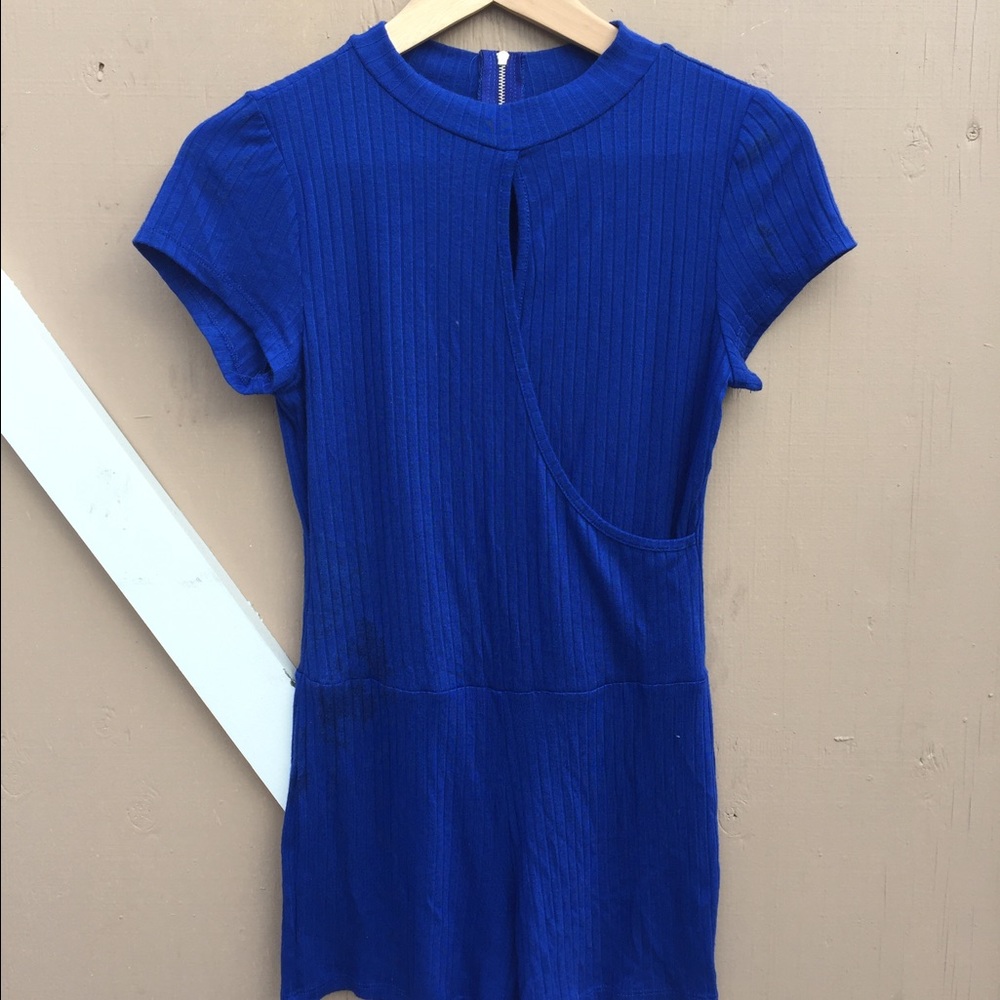 Blue romper