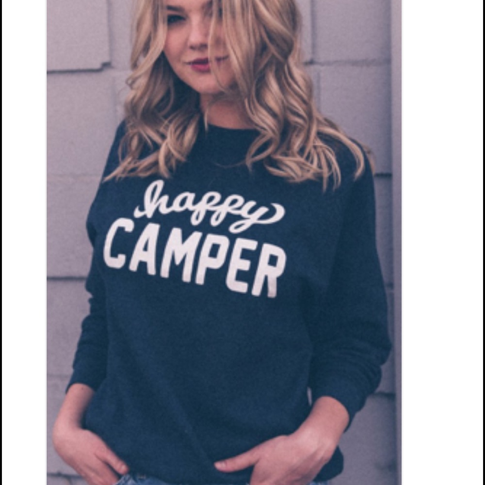 HAPPY CAMPER SWEATSHIRT