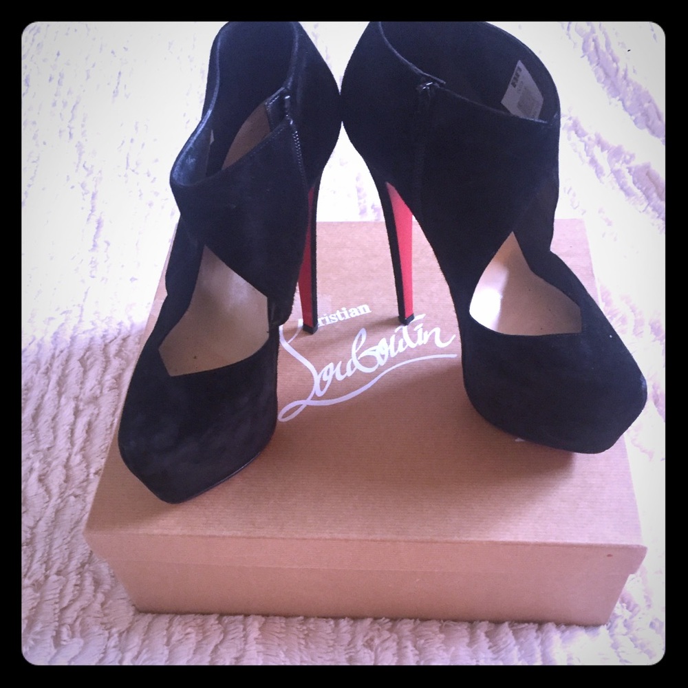 Christian Louboutin Booties Donue 160 Veau Velours