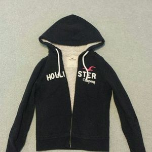 Sherpa-Lined Hollister Hoodie