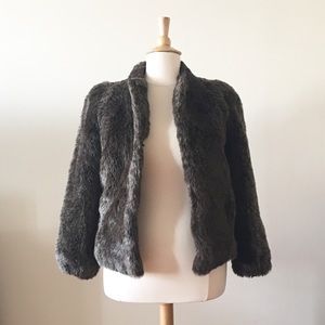 Vintage Jordache Faux Fur Coat