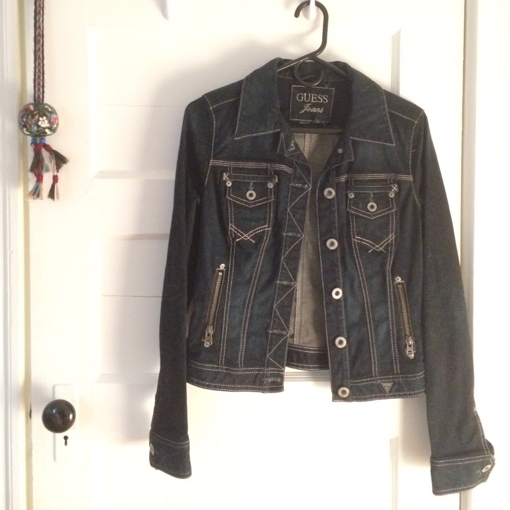 Guess Jean Jacket - Navy