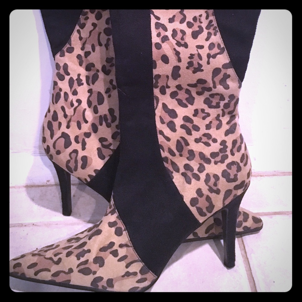 Faux Suede Boots