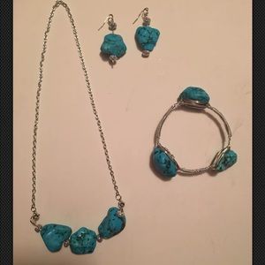 Turquoise set