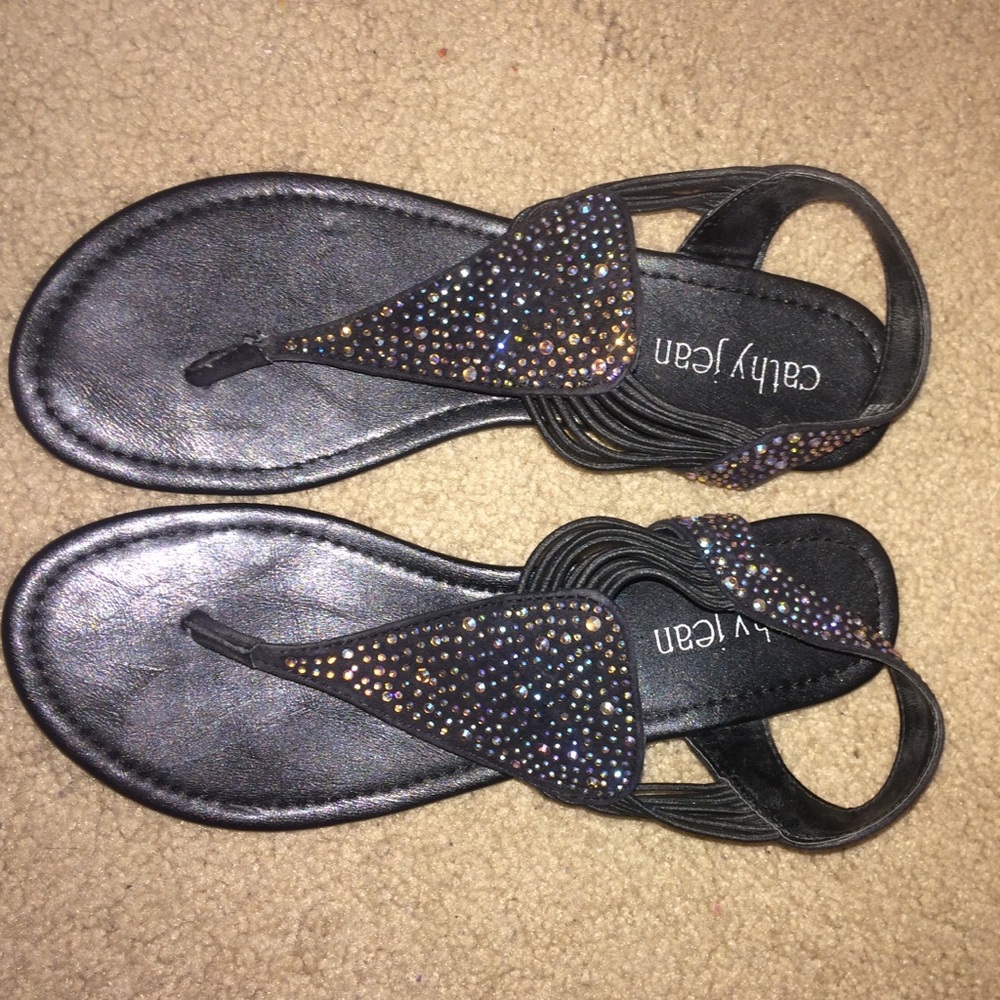 Cathy Jean flip flops