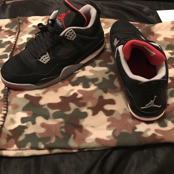 Jordan Other - AIR JORDAN 4 RETRO "BRED 2012 RELEASE"