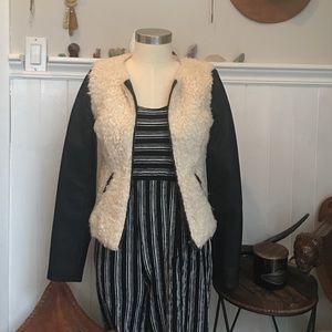American Eagle Faux Fur Bomber