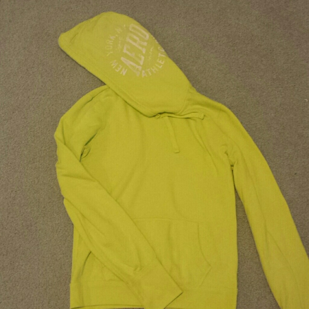 Lime Green Aeropostale Hoodie