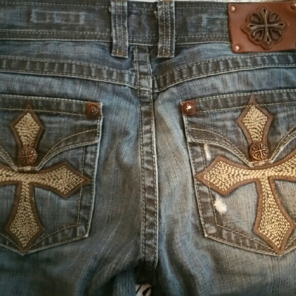 Affliction jeans 34w 36L