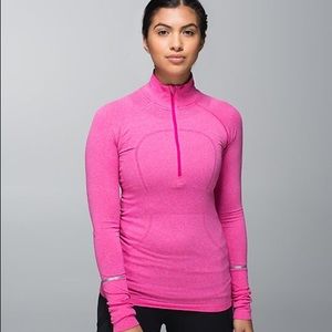 Pink swiftly 1/2 Zip.