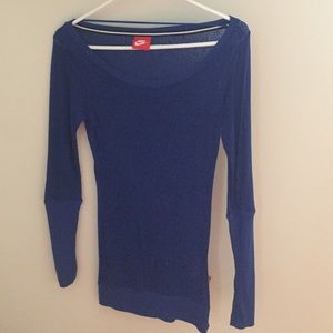 Nike workout long sleeve shirt