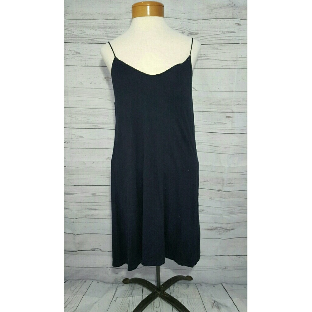 H&M Delicate Navy Dress