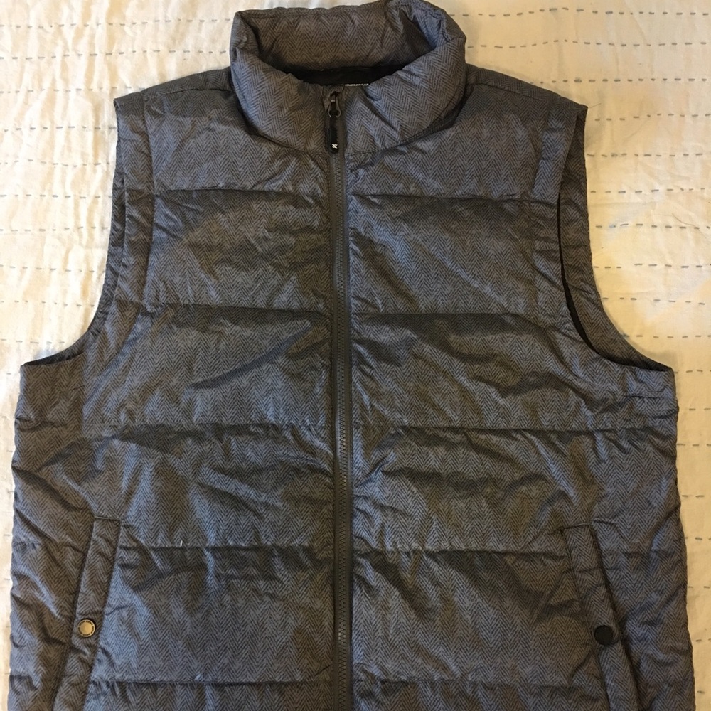 Weatherproof gray vest