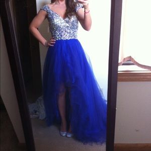 Sherri hill Indigo prom or formal dress