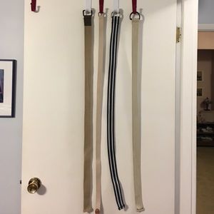 Bundle 4 men's belts