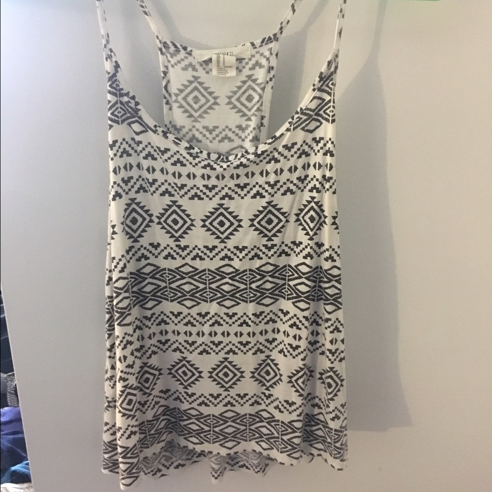 Tribal pattern tank