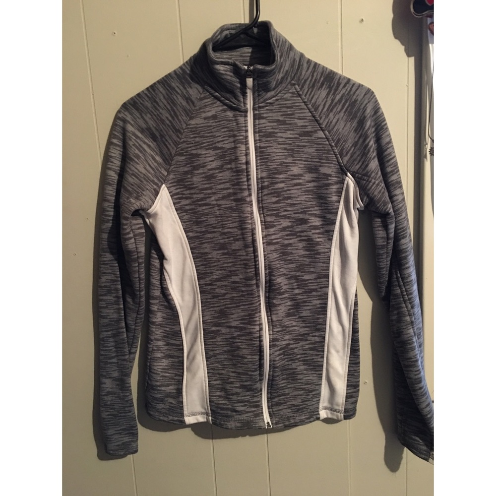 Grey Soft Workout Jacket
