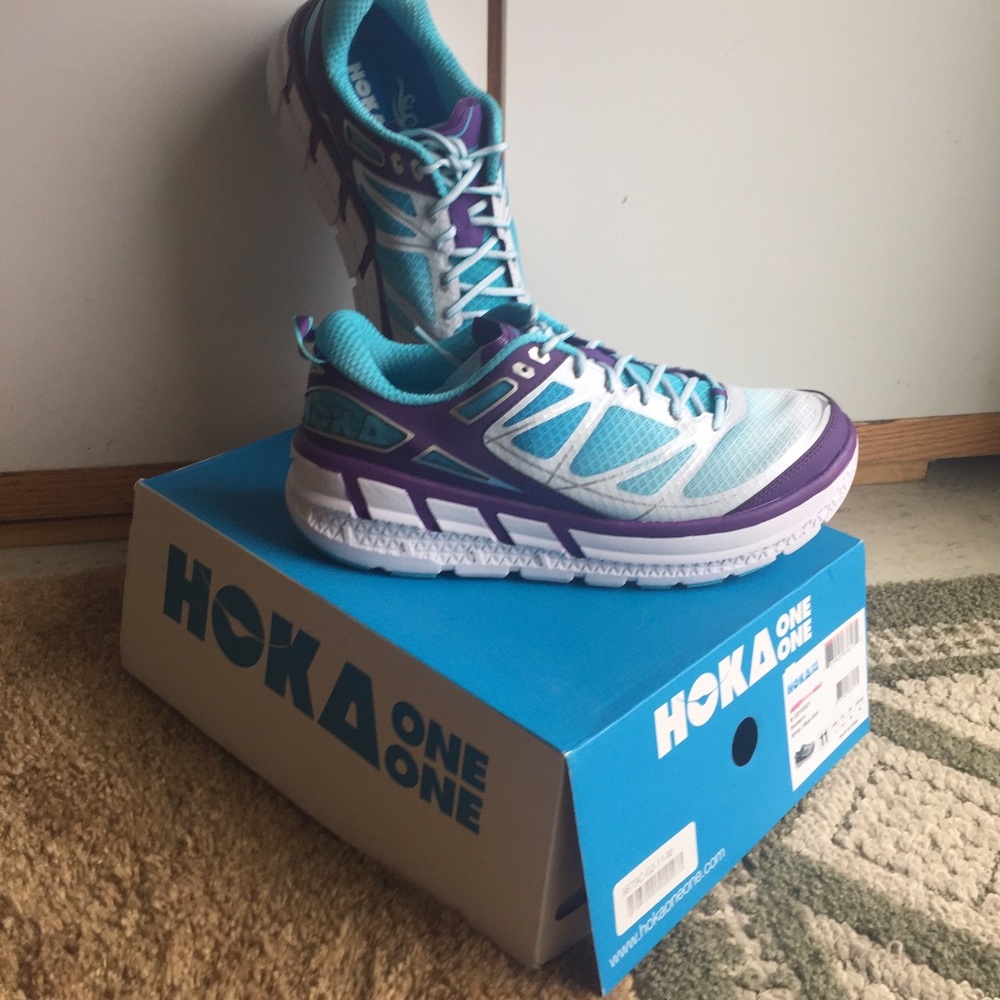 NEW Hoka One One Women Odessey Road-Running Shoes