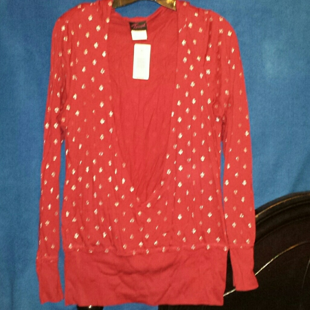 Burgundy Sweater