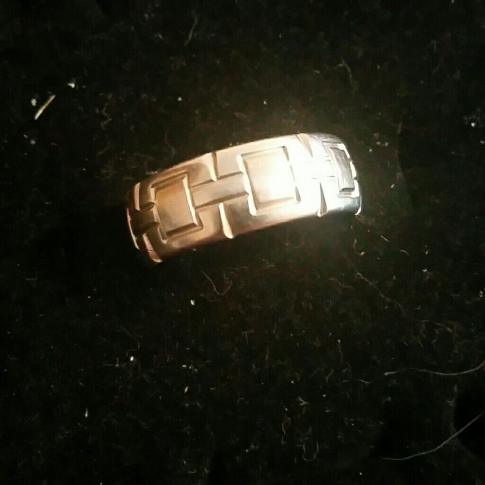 Men's cobalt chrome ring