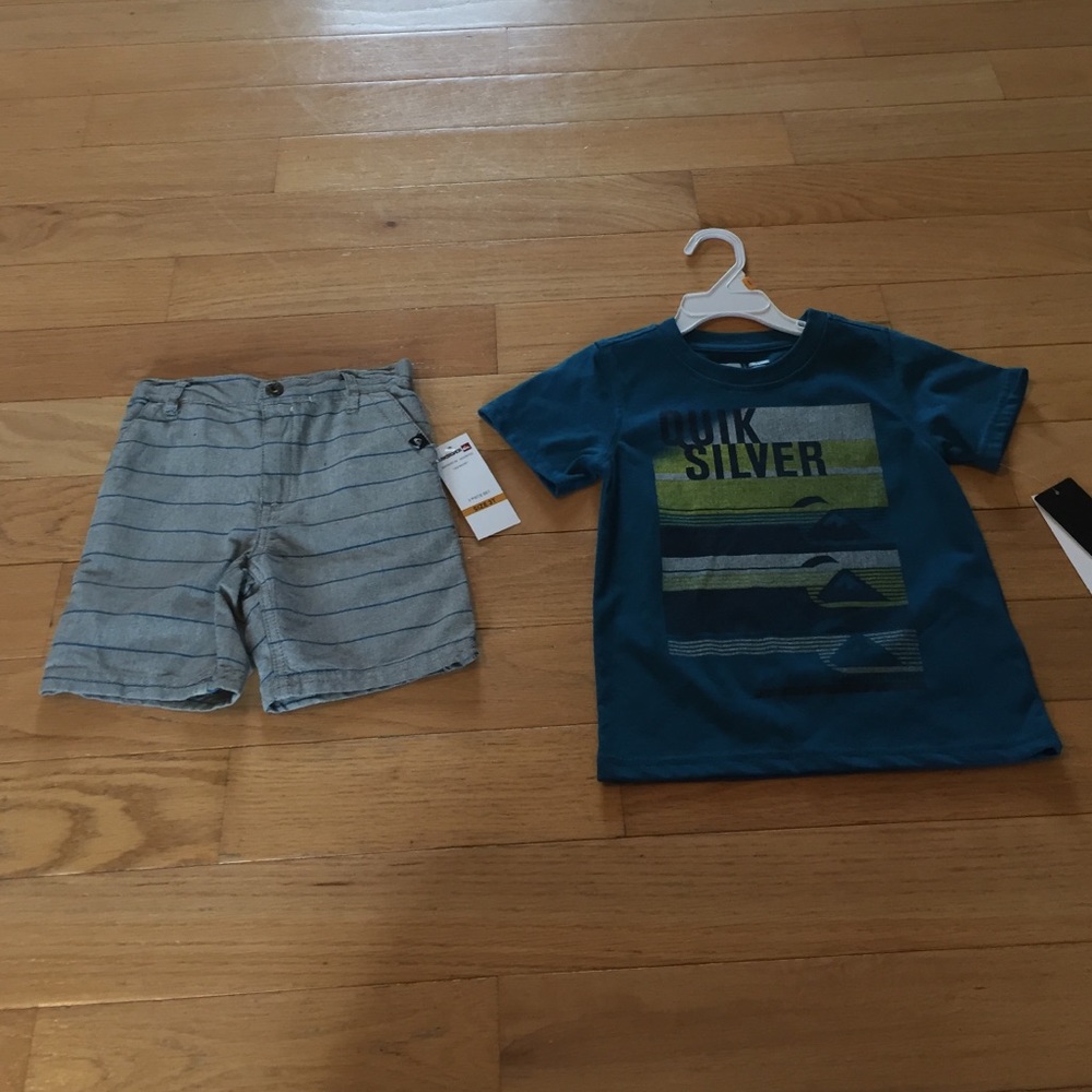 3t boys Quiksilver outfit.
