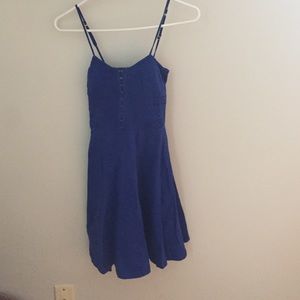 Blue dress