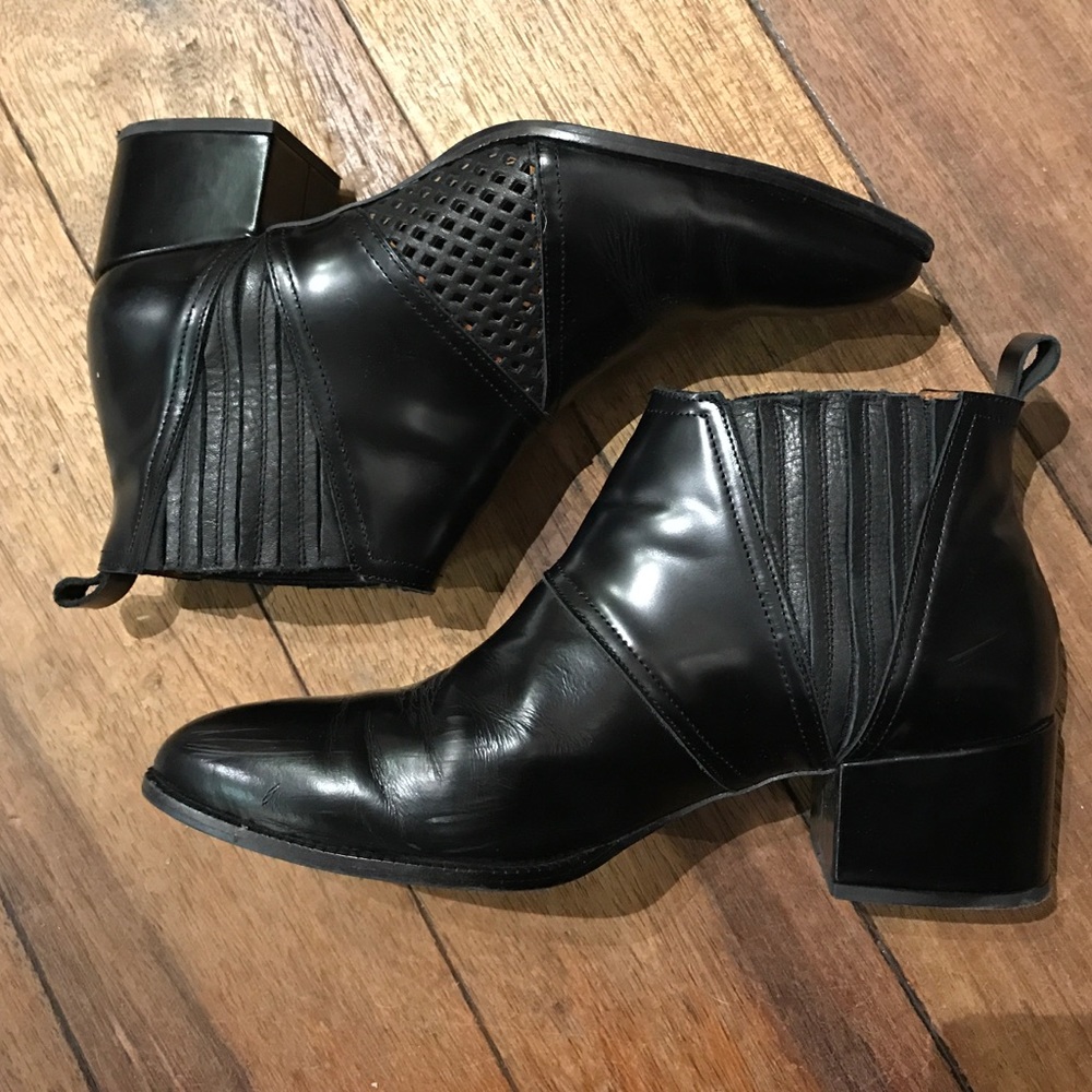 Black booties