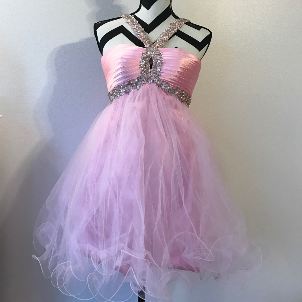Pink homecoming dress