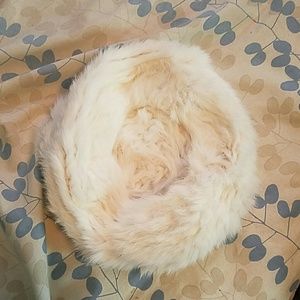 Rabbit fur beret