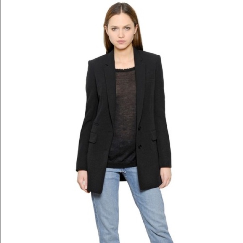 Helmut Lang Gabardine Black Blazer