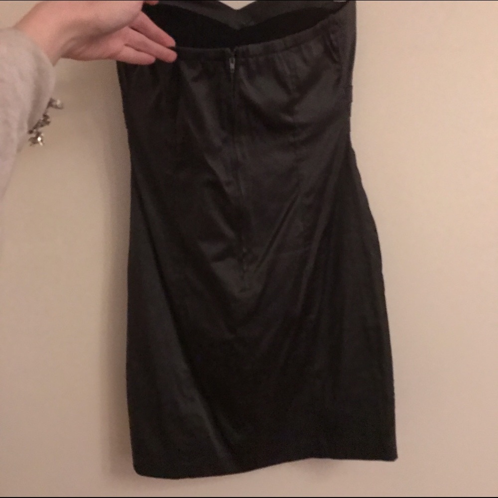 Have & Have boutique black mini strapless dress - Picture 3 of 4