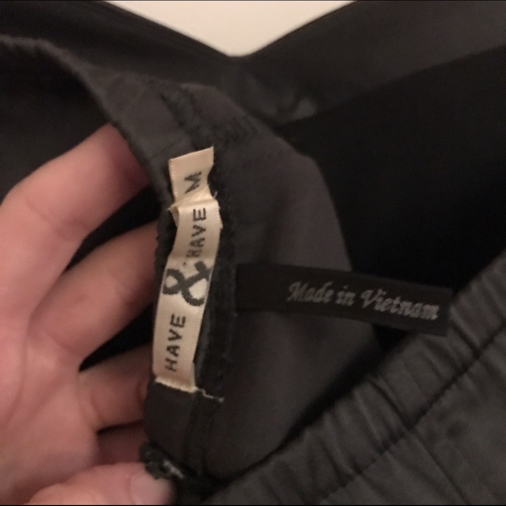 Have & Have boutique black mini strapless dress - Picture 4 of 4