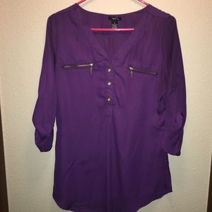 Plum colored blouse