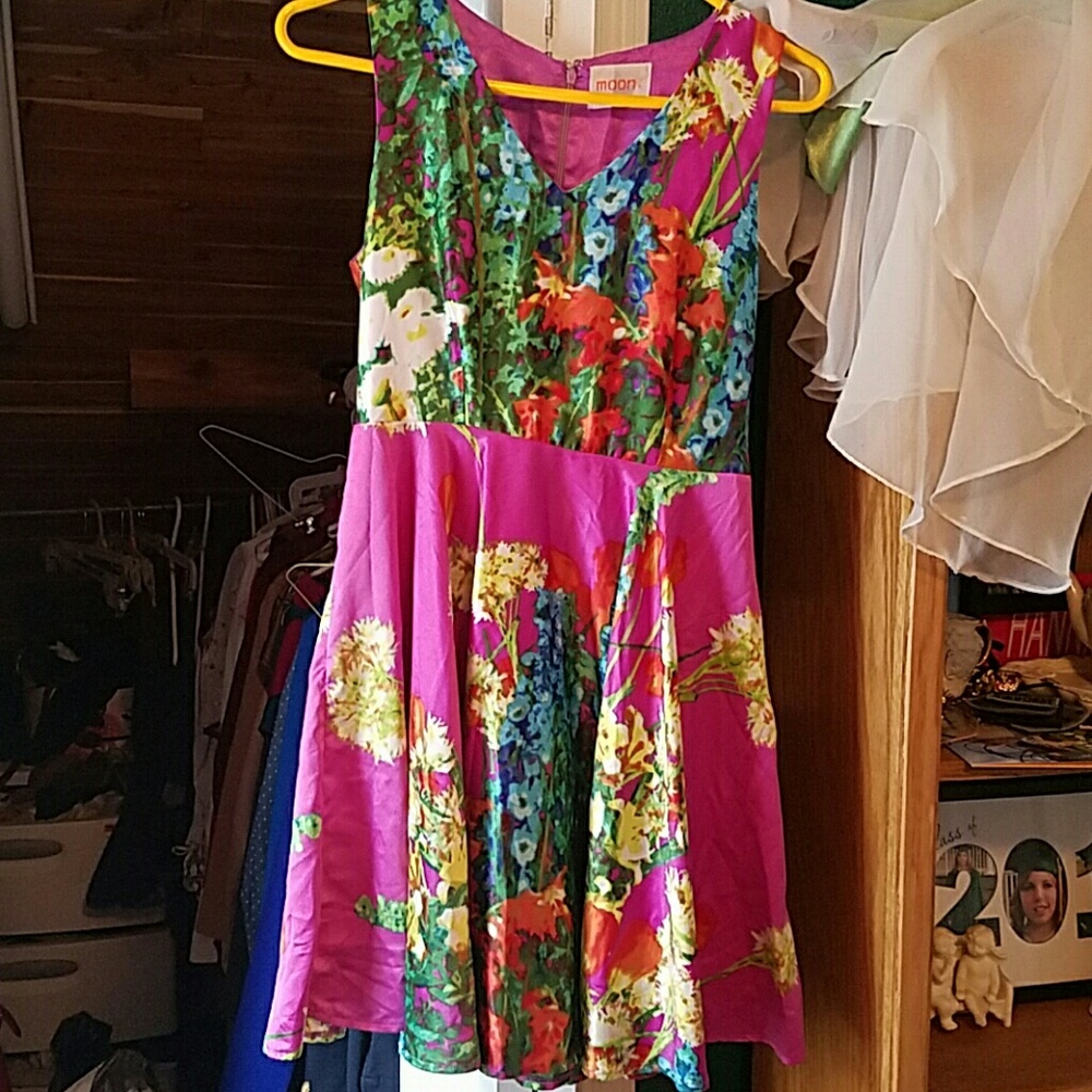 Floral modcloth dress