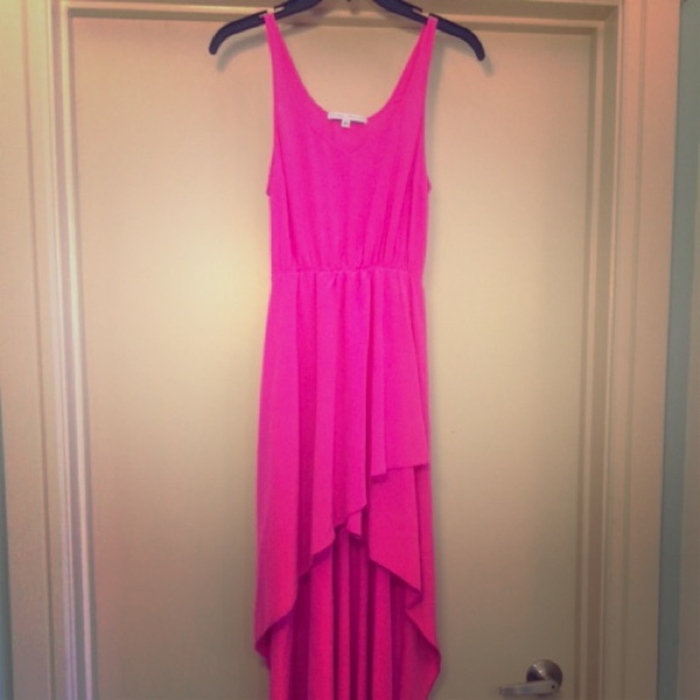 Amanda Uprichard High Low Silk Maxi