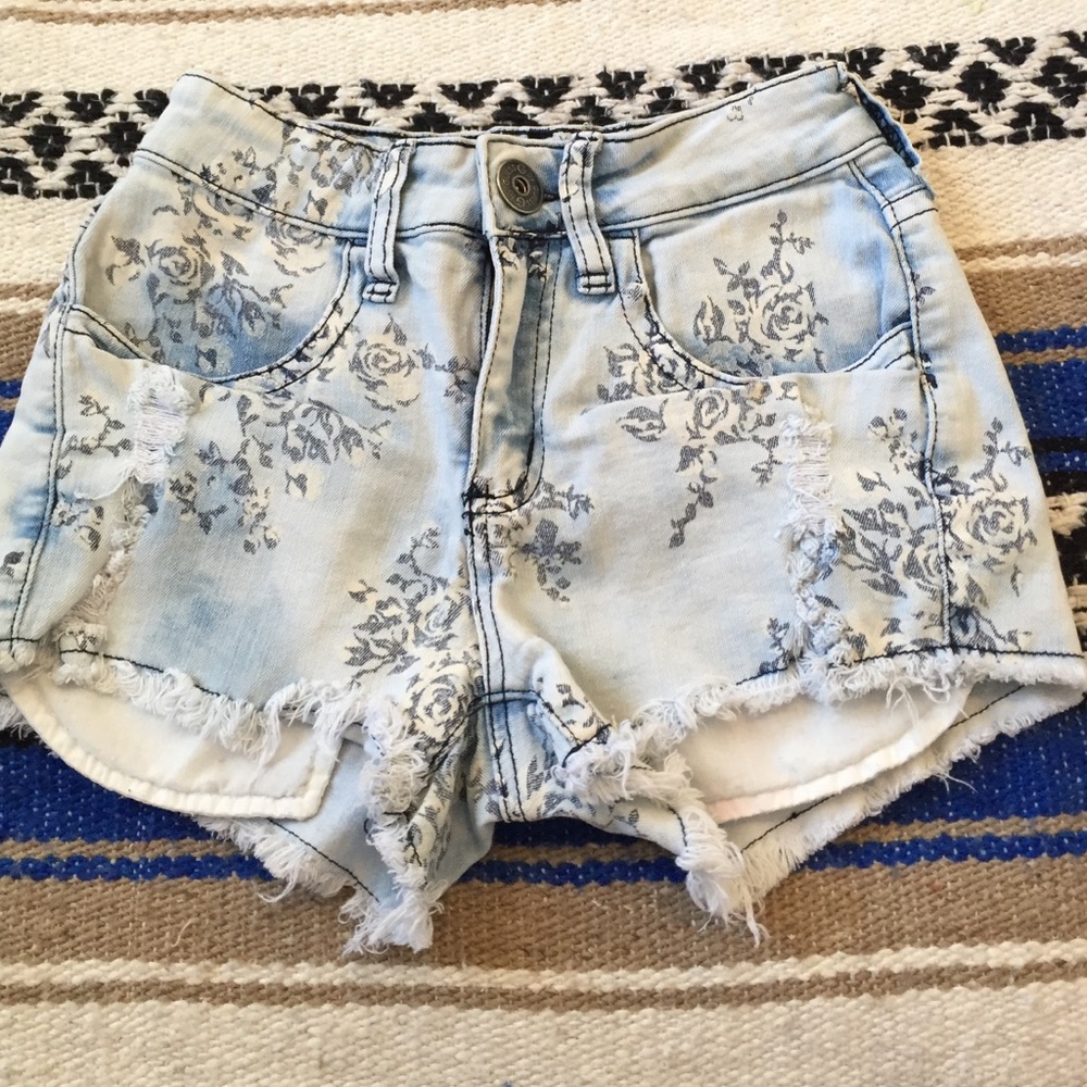 High waisted shorts