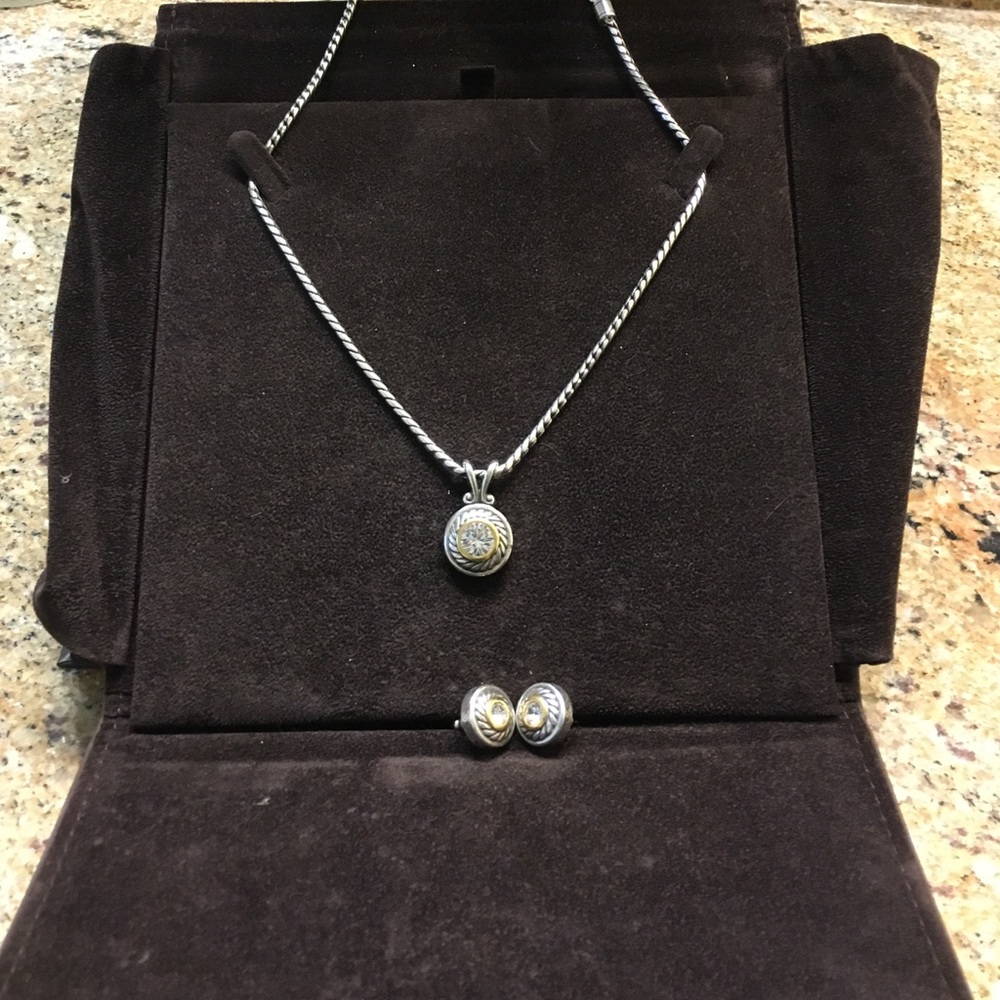 Brighton necklace and earring set.