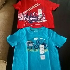 Jumping Beans Boys shirts. Size 4T.