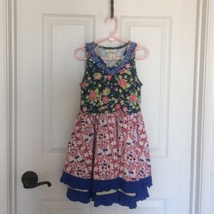 Matilda Jane Dress Sz 6 EUC