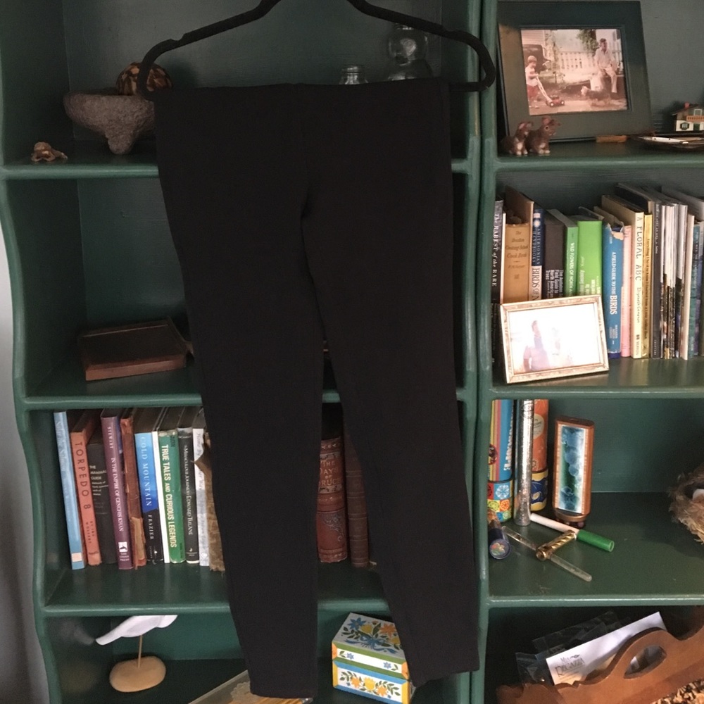 Madewell black knit leggings - M