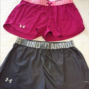2 pairs of Under Armour Shorts