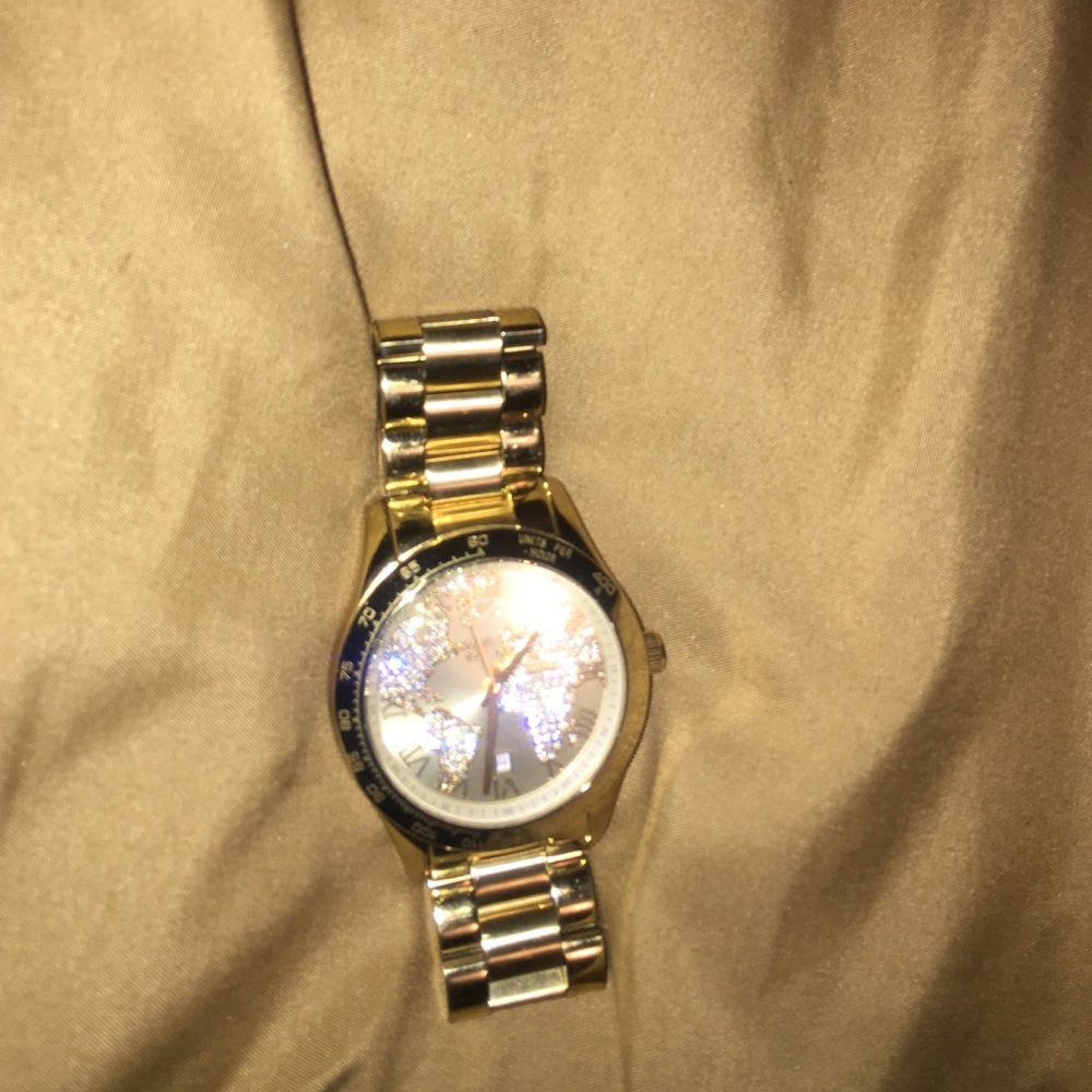 Gold Michael Kors watch