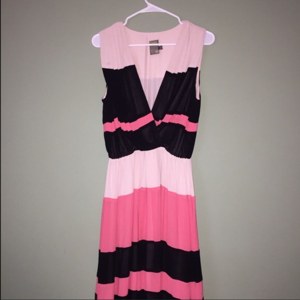 Taylor Dresses Colorblock Dress