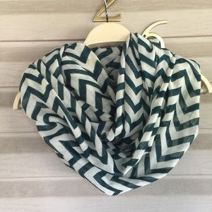Chevron infinity scarf