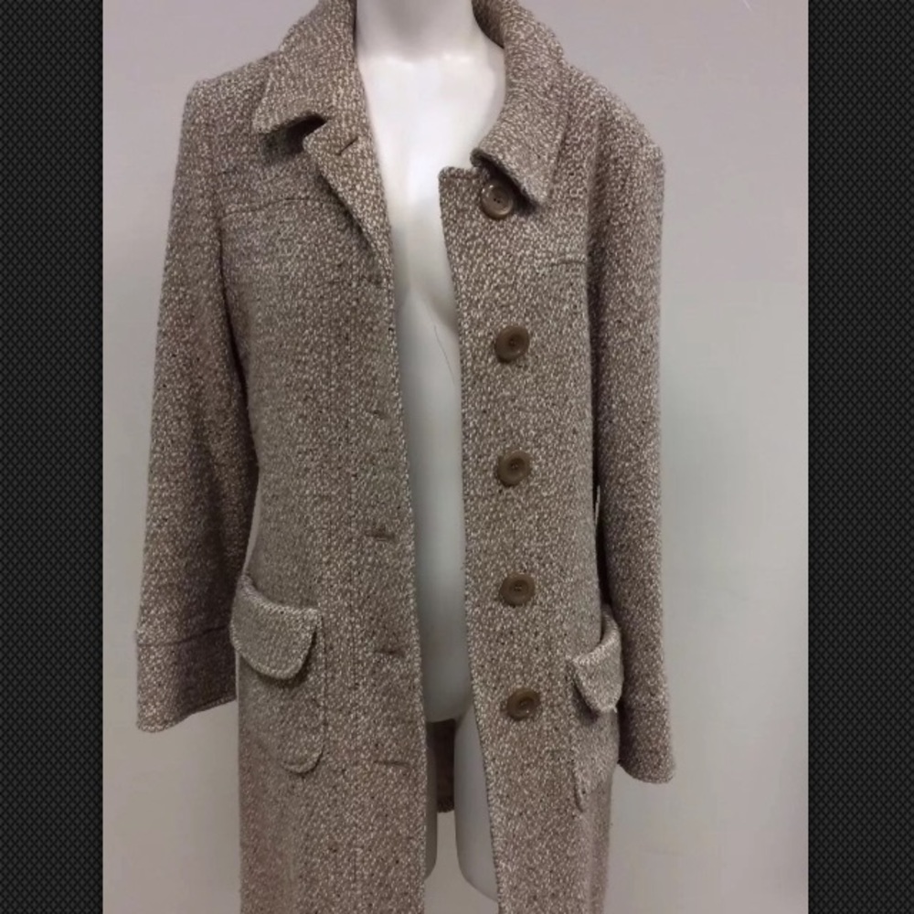 Marvin ,woman coat beige size L vintage winter