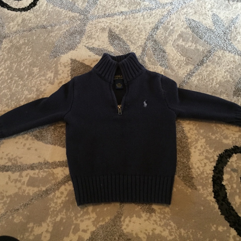 Two year old polo sweater