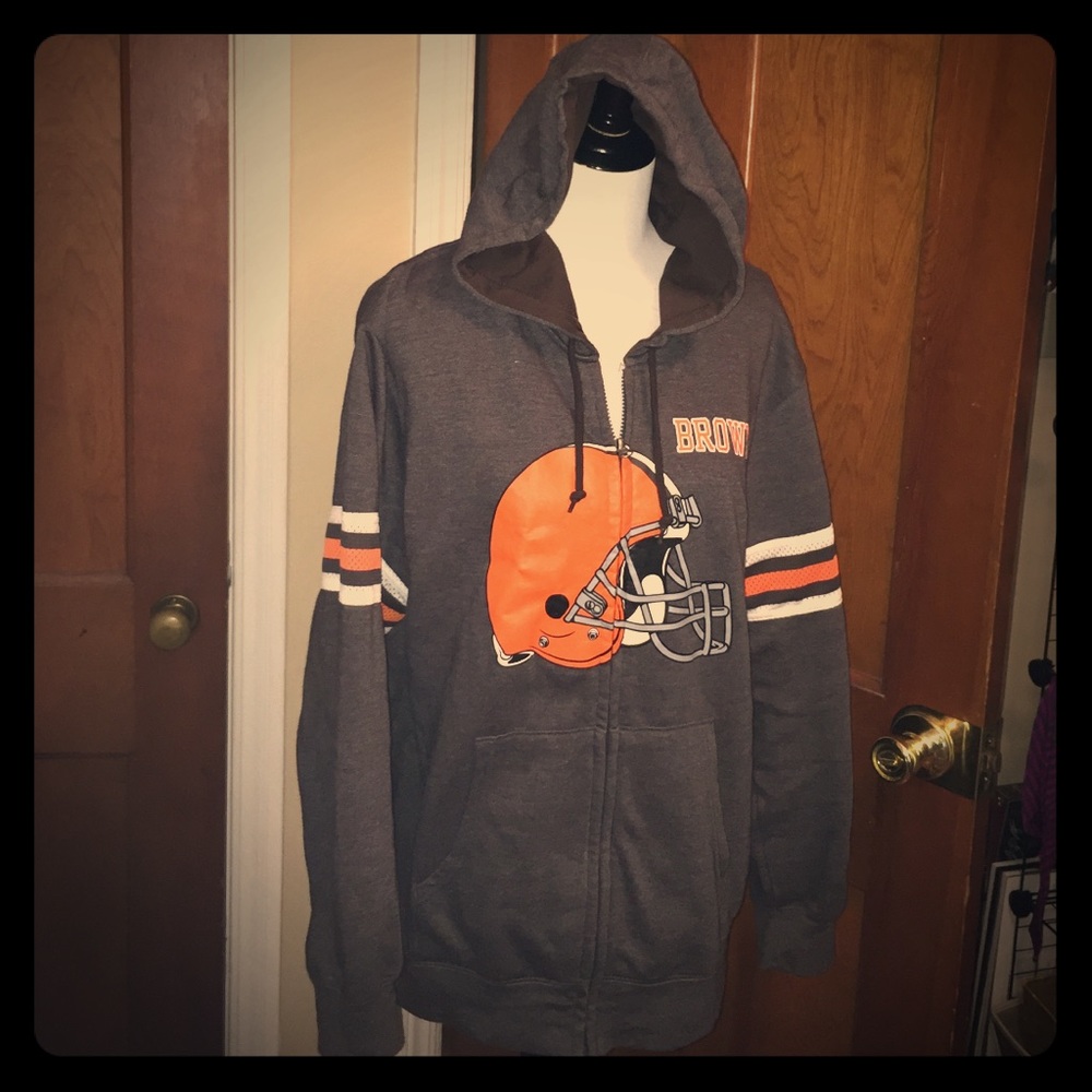 Cleveland Browns hoodie size Large unisex