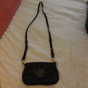 Tory burch black side purse